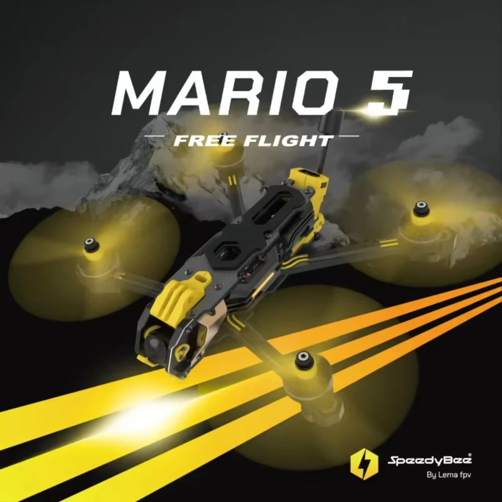 Fpv Drone Propeller - Kit Rangka Speedybee Mario 5 O4,