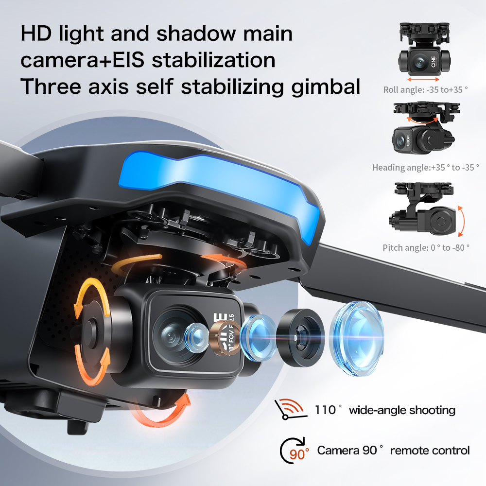 Drone GPS S-X1 MAX dengan Gimb - Fpv Drone Charger ulasan dan harga