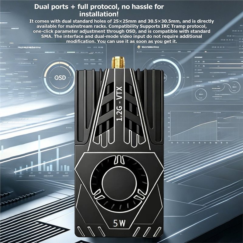 VTX Untuk Pemancar Video FPV 1 - Fpv Drone Transmitter ulasan dan harga