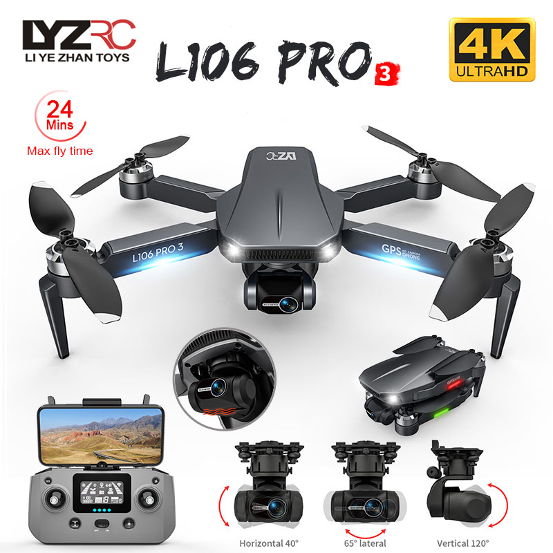 L106 Pro Drone remote control  - Fpv Drone Charger ulasan dan harga