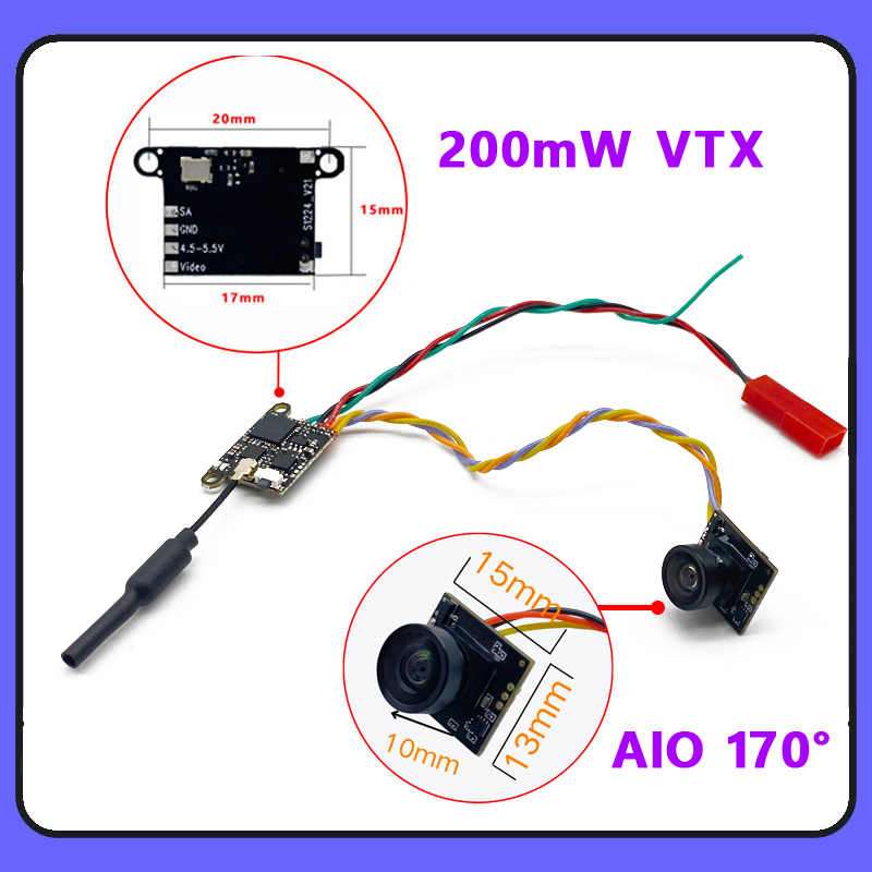 SLONWAKE 5.8G 1200TVL Kamera F - Fpv Drone Transmitter ulasan dan harga
