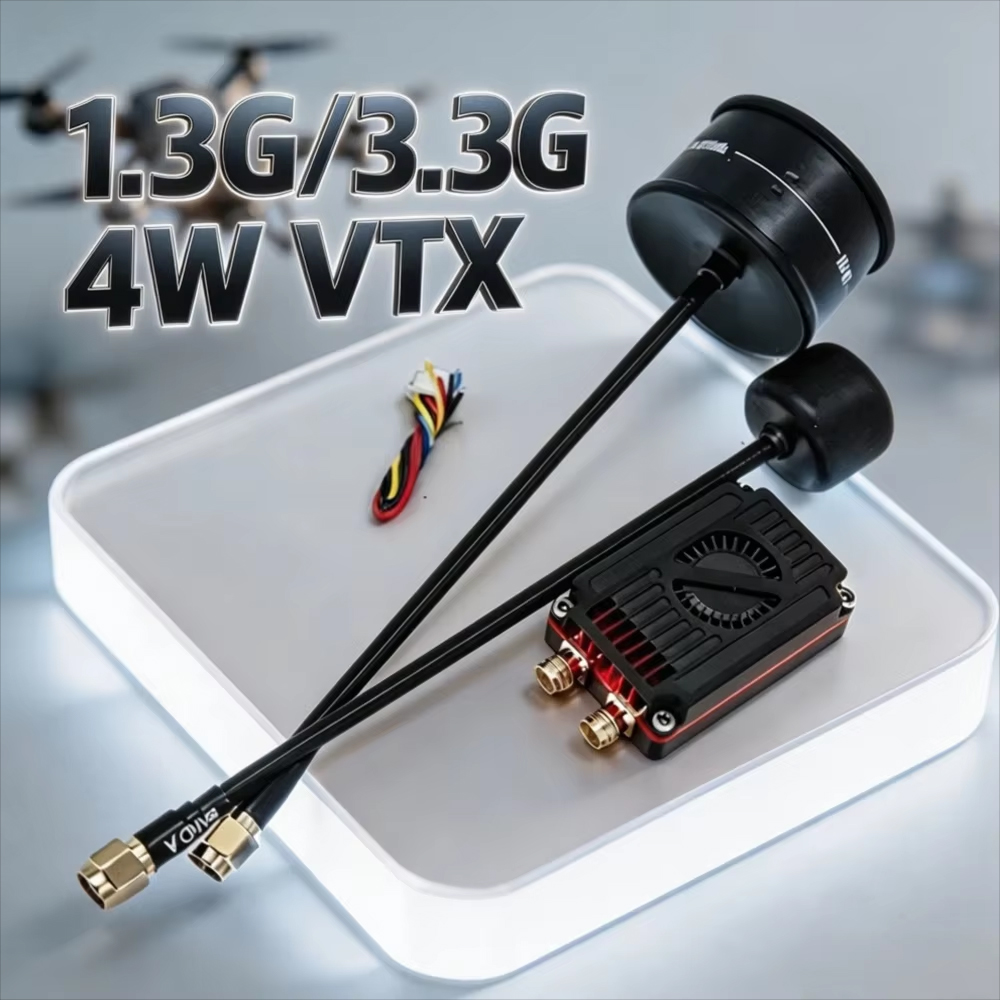 Rushfpv Rush 1.3G/3.3G 4W 7-30 - Fpv Drone Transmitter ulasan dan harga